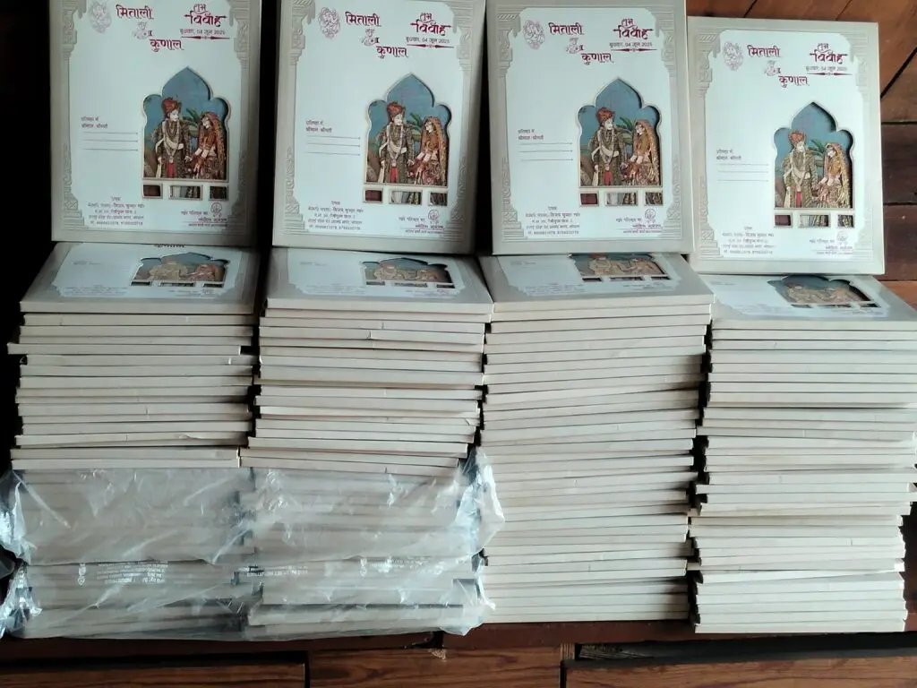 Weedding Card Printing Services in Bhopal – Baghela Printing